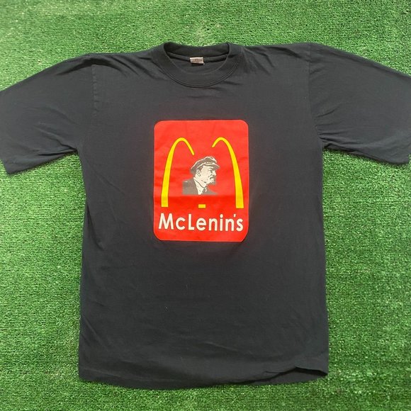 Vintage Other - Lenin Communist Russia Vintage 90s Punk Parody T-Shirt